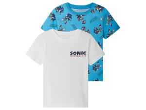 2 kinder T-shirts (Sonic, 98/104)