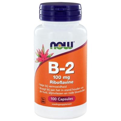 Vitamine B2 100mg 100 Vegetarische capsules