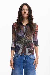 Langarmshirt herfstbos - MATERIAL FINISHES - L