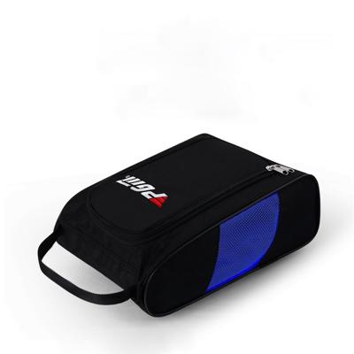 PGM Golf handige en ademende slijtvaste nylon Shoe Bag (zwart blauw)