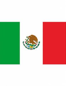 Mexicaanse vlag 90x150cm