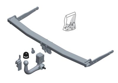 Brink Afneembare Trekhaak (RMC) + kabelset 677945 Brink Afneembare Trekhaak (RMC) + kabelset 677945