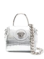 Versace petit sac à main La Medusa en cuir - Argent - thumbnail