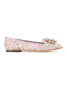 Dolce & Gabbana ballerines Vally - Rose