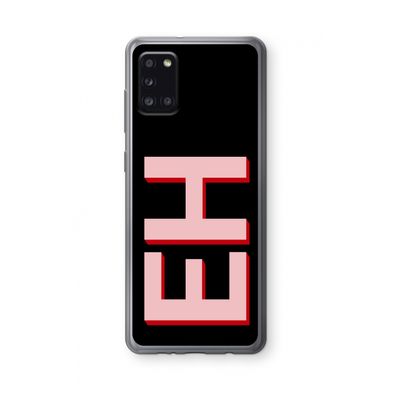 Monogram: Samsung Galaxy A31 Transparant Hoesje