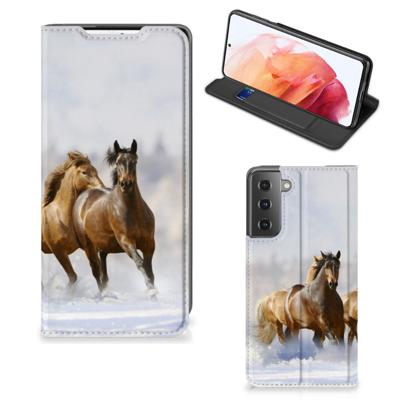 Samsung Galaxy S21 | Hoesje maken | Paarden