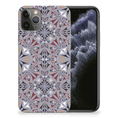 Apple iPhone 11 Pro | TPU | Siliconen hoesje | Flower Tiles