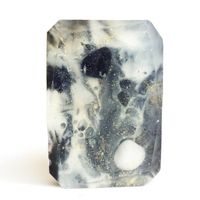 Yin Yang – Sneeuwvlok Obsidiaan en Sneeuwkwarts Edelsteen Zeep
