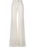 Giambattista Valli pantalon ample à taille-haute - Blanc