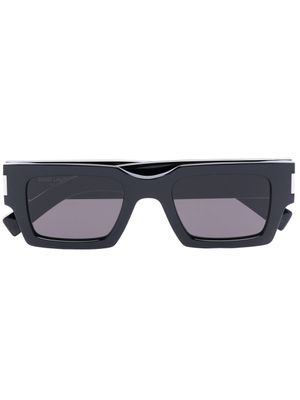 Saint Laurent Eyewear lunettes de soleil à monture carrée - Noir