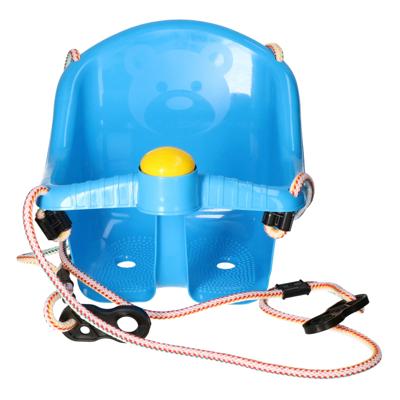 Schommel voor peuters - blauw - met touw - Kinderschommels - baby - kunststof Schommel voor peuters - blauw - met touw - Kinderschommels - baby - kunststof