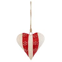 Clayre & Eef Hanger hart 19*6*20 cm 6Y2769L