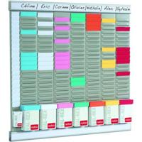 Monthly planner Nobo Zilverkleurig Aluminium