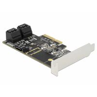 5-poorts SATA PCIe x4-kaart Adapter