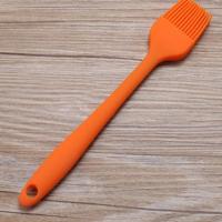 Siliconen borstel bakken BBQ-olie borstels barbecue gereedschap voor keuken tool (oranje)