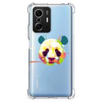 Xiaomi 11T | 11T Pro Stevig | Bumper Hoesje | Panda Color