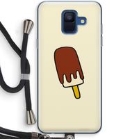 Frisco: Samsung Galaxy A6 (2018) Transparant Hoesje met koord
