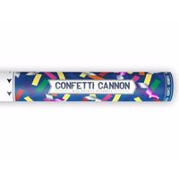 Confetti kanon metallic kleuren mix 40 cm - thumbnail