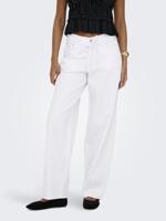 Only Onlgianna Mw Straight Dot211 Dnm Noos Straight Leg White