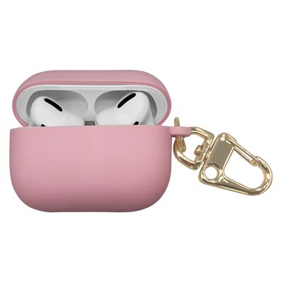 Høyde - AirPods Pro 1 - Softcase hoesje - Lichtroze