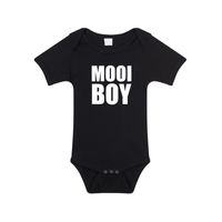 Mooiboy kraamcadeau rompertje zwart jongens 92 (18-24 maanden)  -