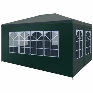 Partytent 3x4 m groen