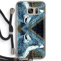 Golden Fox: Samsung Galaxy S7 Transparant Hoesje met koord