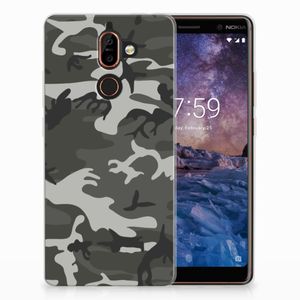 Nokia 7 Plus TPU bumper Army Light