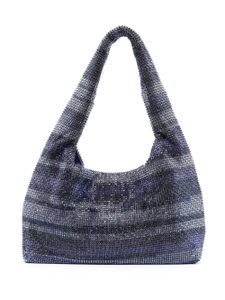 Kara sac cabas à ornements en cristal - Violet