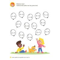 Deltas Oefenboek afwasbaar papier ik leer al rekenen (6-7 j.)