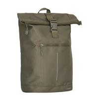 New Rebels Valor New York olijfgroen 21L Rugzak Rolltop Waterafstotend Laptop 15,6 inch