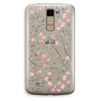 Sierlijke bloemen: LG K10 (2016) Transparant Hoesje