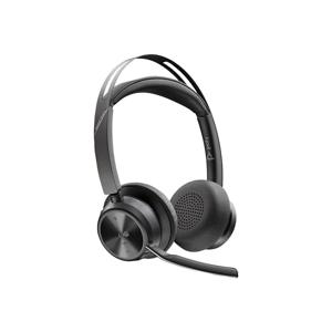 HP Poly Voyager Focus 2 On Ear headset Computer Bluetooth Stereo Zwart Noise Cancelling Headset