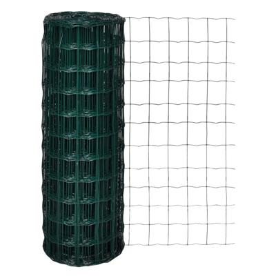 Euro hek 25x1,7 m staal groen