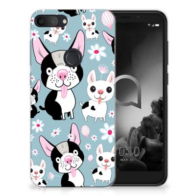 Alcatel 1S (2019) | TPU Hoesje | Hondjes