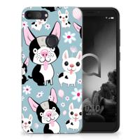 Alcatel 1S (2019) | TPU Hoesje | Hondjes