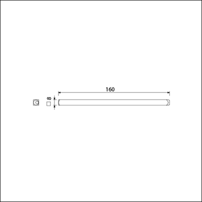 AMI Krukquickstift 8X160 Mm - 900635