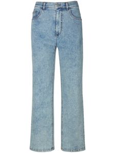 Enkellange jeans in five-pockets­model Van WALL London denim