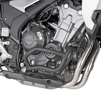 GIVI Valbeugel, Valbeugels voor de moto, TN1171 Zwart gepoedercoat staal onderzijde