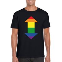 Gay shirt pijl versatile zwart heren - thumbnail