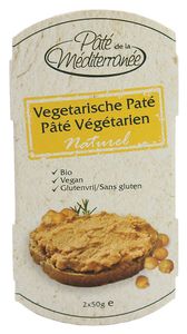 Pate de la Mediterranee Vegetarische Paté Naturel