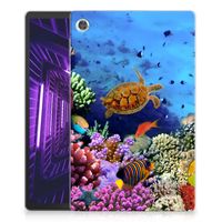 Lenovo Tab M10 Plus Back Case Vissen - thumbnail