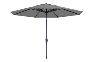 Madison Paros 2 luxe stokparasol - 300 cm. - Light grey