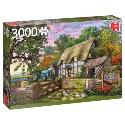 The Farmer’s Cottage Puzzel 3000 Stukjes The Farmer’s Cottage Puzzel 3000 Stukjes