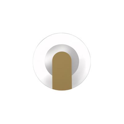 Searchlight WandlampTarget goud - 95410GO