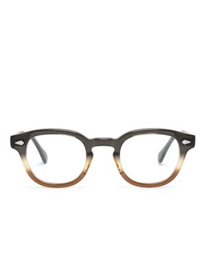 Moscot lunettes de soleil à monture ronde - Gris