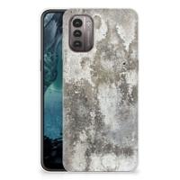 Nokia G21 | G11 | TPU | Siliconen hoesje | Beton Print