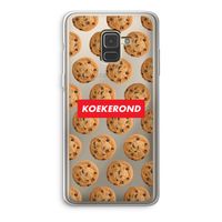Koekerond: Samsung Galaxy A8 (2018) Transparant Hoesje