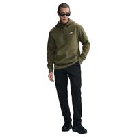 Nike Sportswear Club Fleece Hoodie Olijfgroen Wit