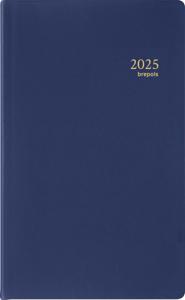 Brepols agenda Building Seta 6-talig, blauw, 2025